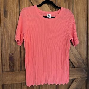 Anne Klein Rib‎ Knit Top